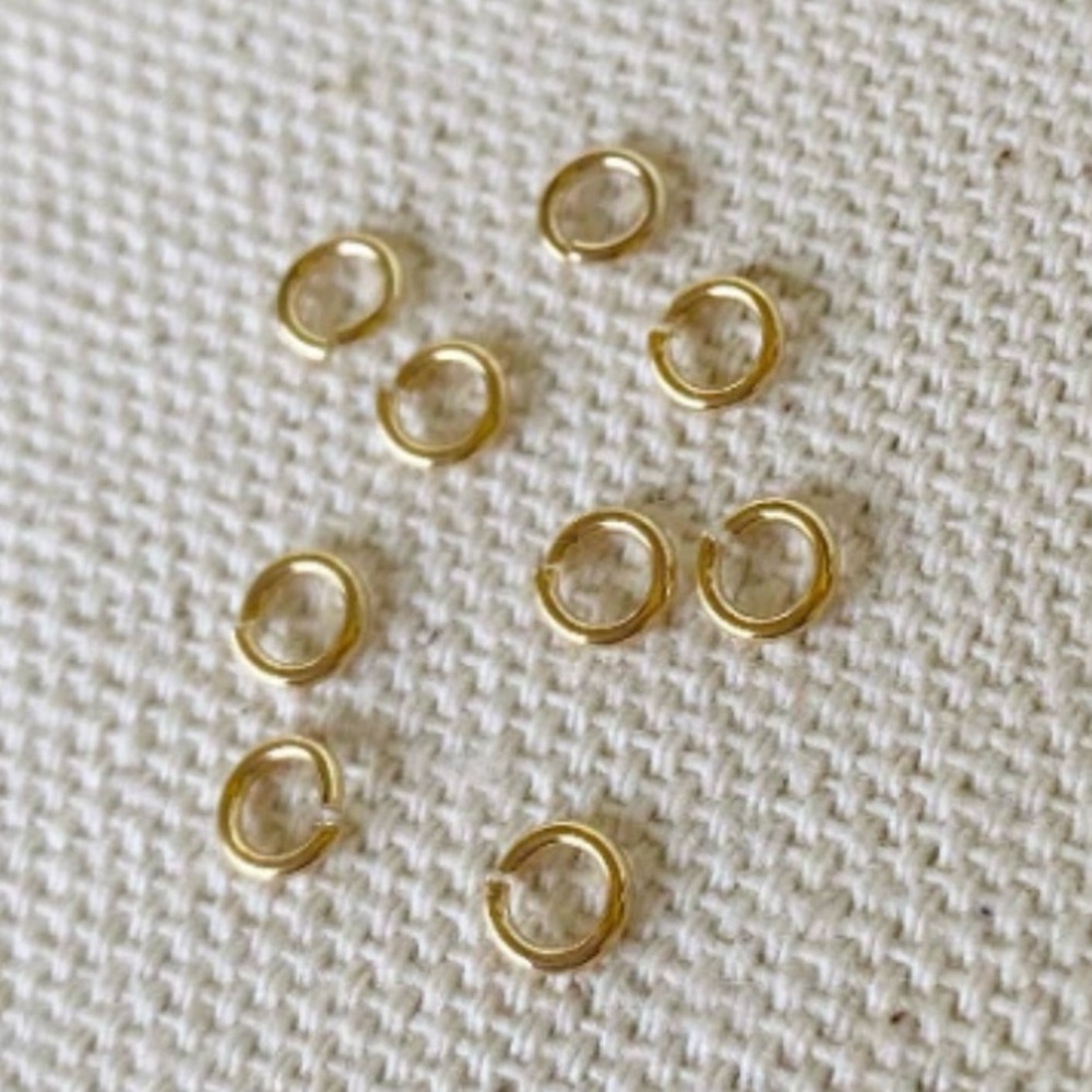 New 18k Gold filled 5 grams bag of 18k Gold Filled Jump Rings
